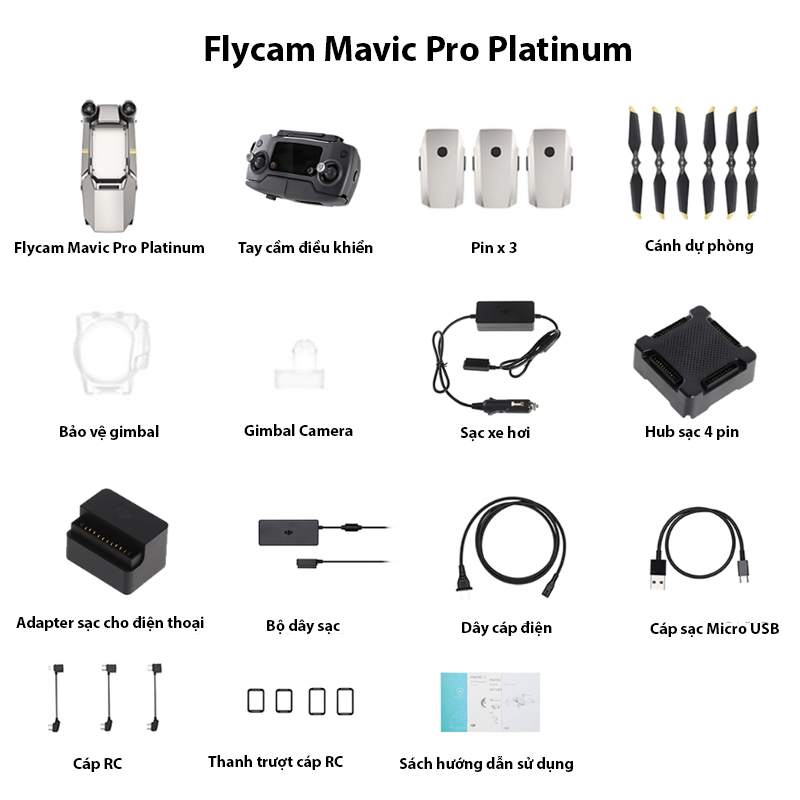 Mavic Pro Platinum Combo