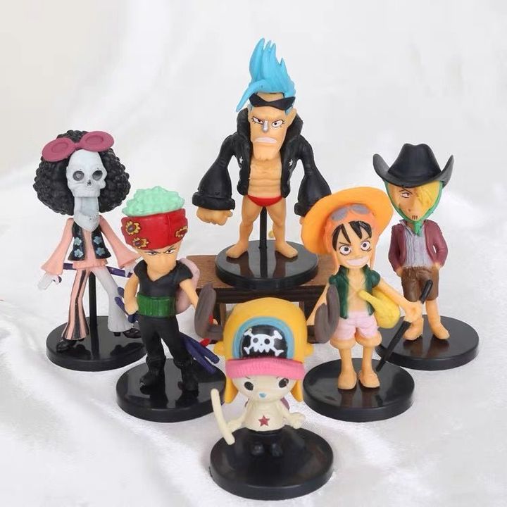 Set 6 Nhân Vật One Piece phong cách Chibi dễ thương No.2