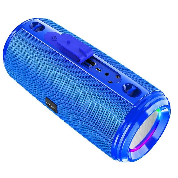 Loa Bluetooth Borofone BR13 công suất 10W, đèn LED siêu bắt mắt, âm Bass chất lượng