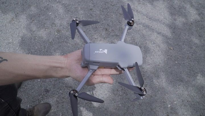 Flycam Hubsan Zino Mini Pro Quay Phim 4K, Bay Xa 10 Km