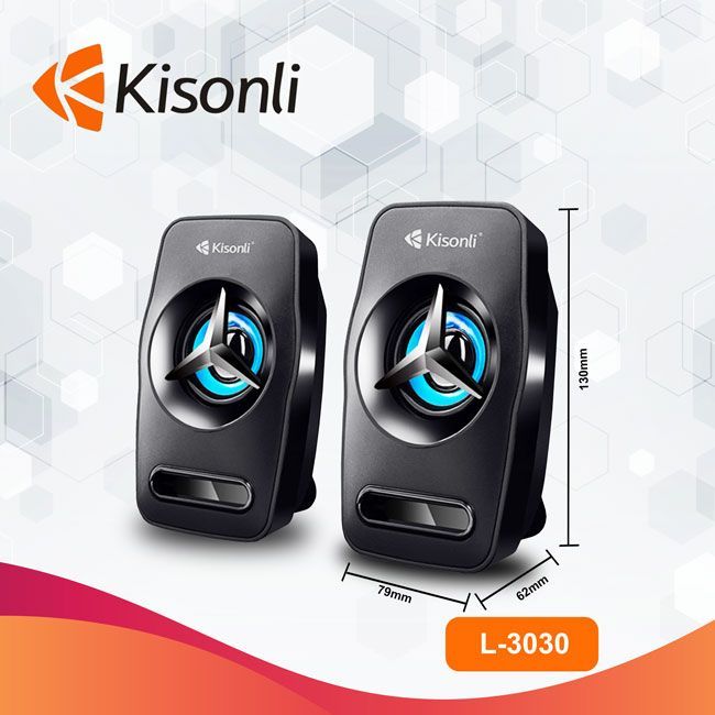 Loa vi tính Kisonli L-3030 cho PC, laptop, điện thoại
