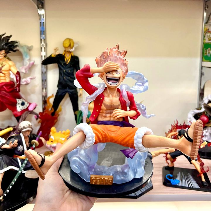 Mô hình One Piece Nhân vật Monkey D Luffy Gear 5 Trạng Thái Thức Tỉnh Nika thần Mặt Trời