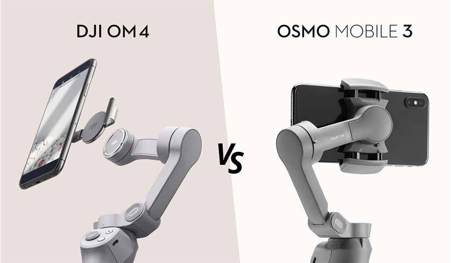 DJI Osmo Mobile 3 và Osmo Mobile 4 - Có những khác biệt gì ?