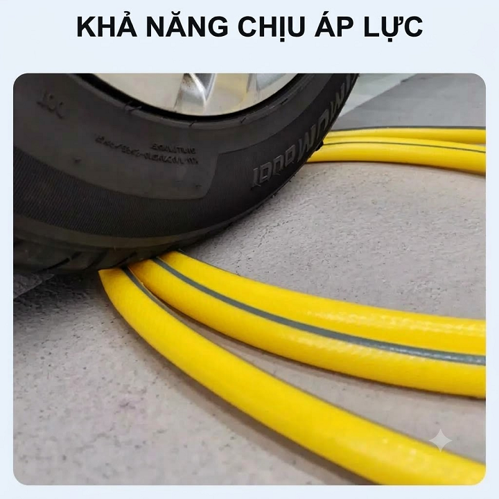 Bộ Vòi Xịt Tăng Áp Kèm Dây 10m Có 3 Chế Độ Xịt Rửa Xe Tưới Cây