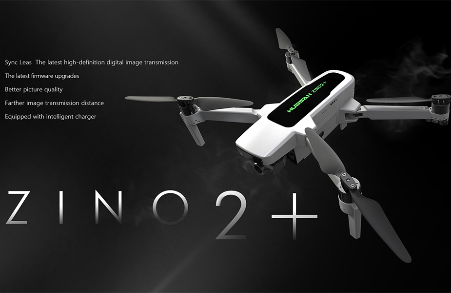 Flycam Hubsan Zino 2 Plus Combo 2 Pin và Balo