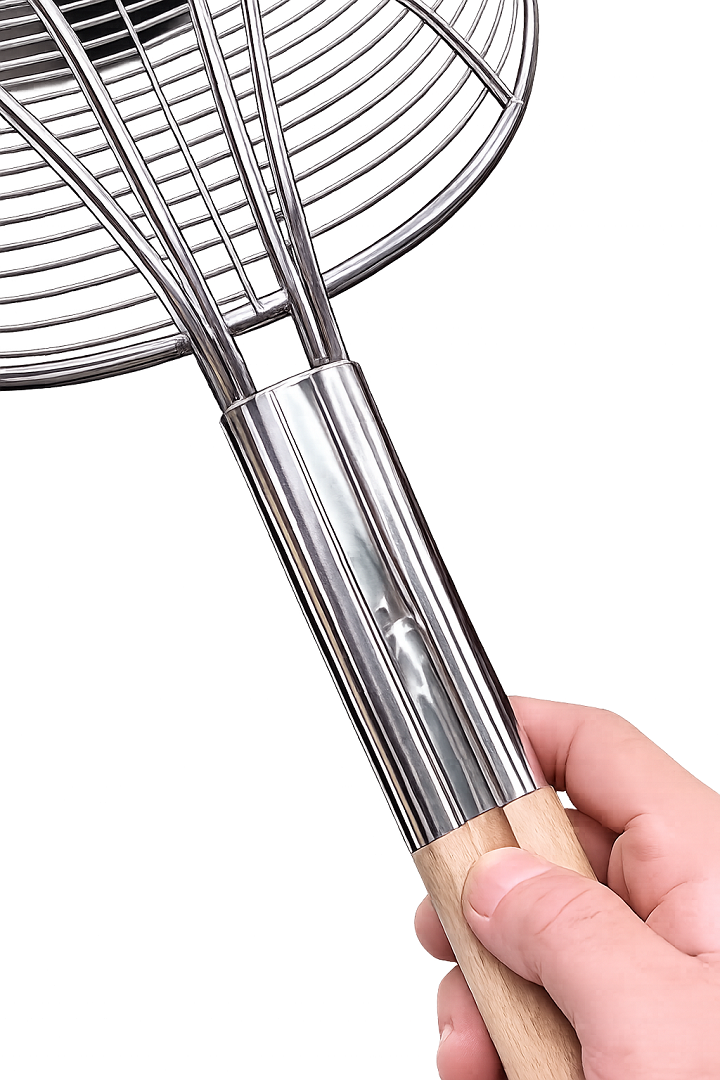 Rây Lọc Bằng Thép Không Gỉ, Loại Lớn Cho Nấu Ăn Nhà Bếp Thuận Tiện