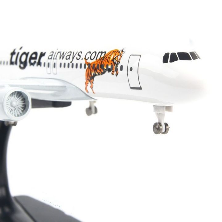 Mô hình Máy bay Tiger Air Airbus A320 16cm