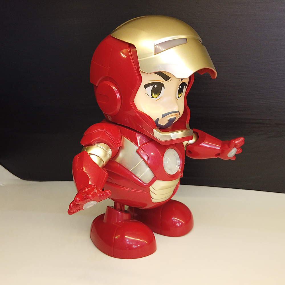 Robot Iron Man Dancing - Robot tự nhảy múa có đèn có nhạc