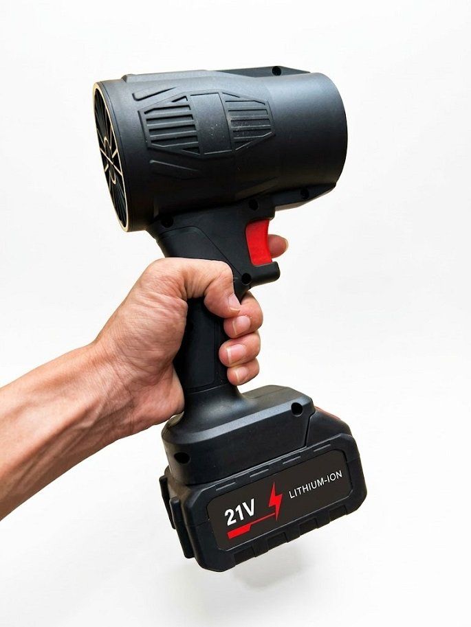 Máy thổi gió phản lực siêu mạnh, động cơ không chổi than công suất 1050W