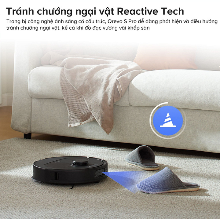Robot hút bụi thông minh Qrevo S Pro