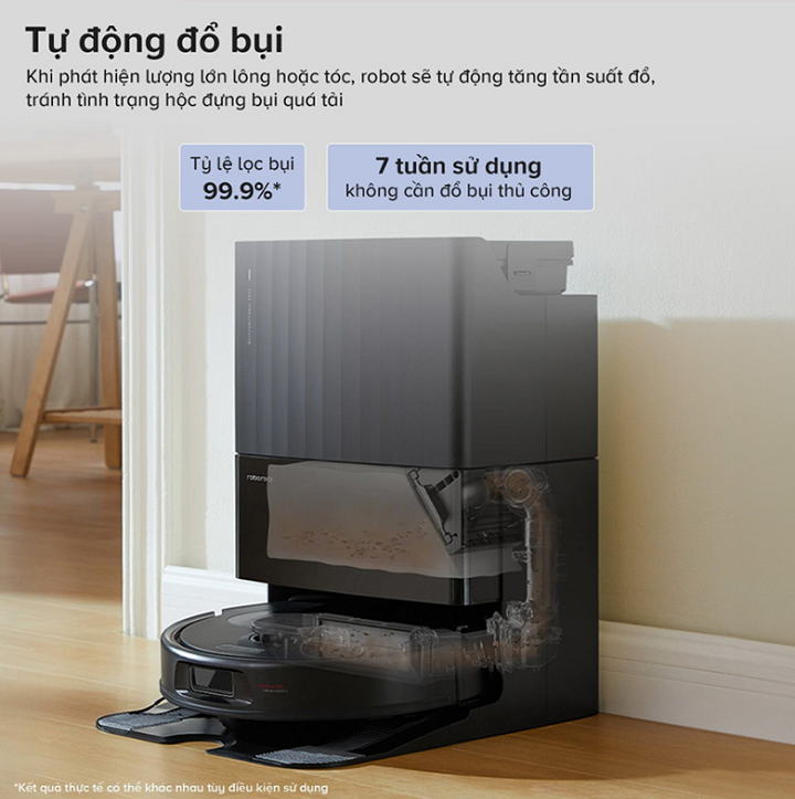Robot hút bụi thông minh Qrevo S Pro