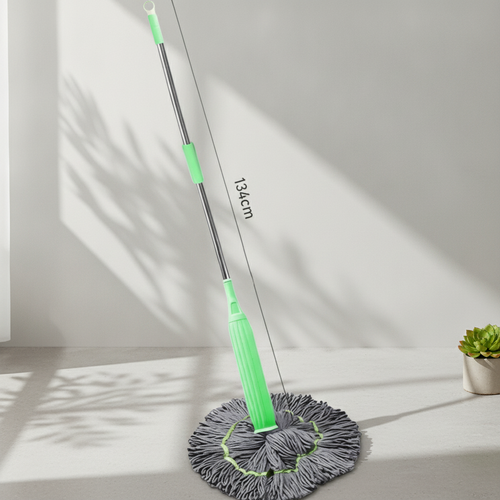 Cây Lau Sàn Vắt Xoay, Siêu Thấm Hút Nhanh chóng vắt nước ra