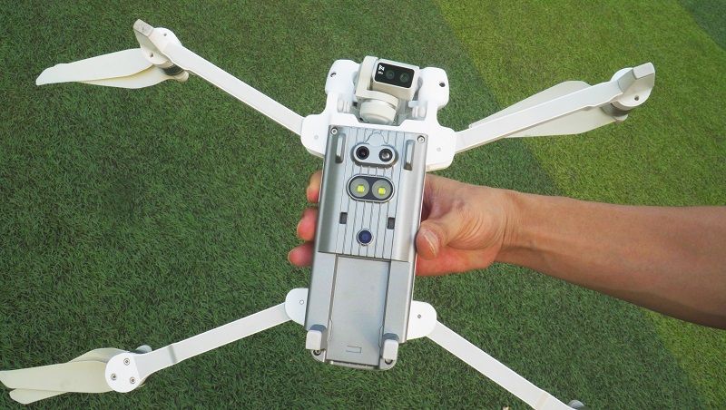 Flycam Fimi X8 Tele MAX 2025 bản đơn không loa đàm thoại, camera 4K/60fps Zoom 30X, Hỗ trợ bay 4G