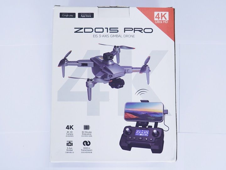 Flycam ZD015 Pro có Gimbal chống rung 3 trục