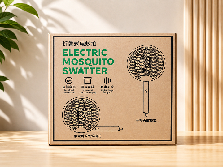 Vợt muỗi gấp gọn tiện lợi R51K dùng sạc an toàn