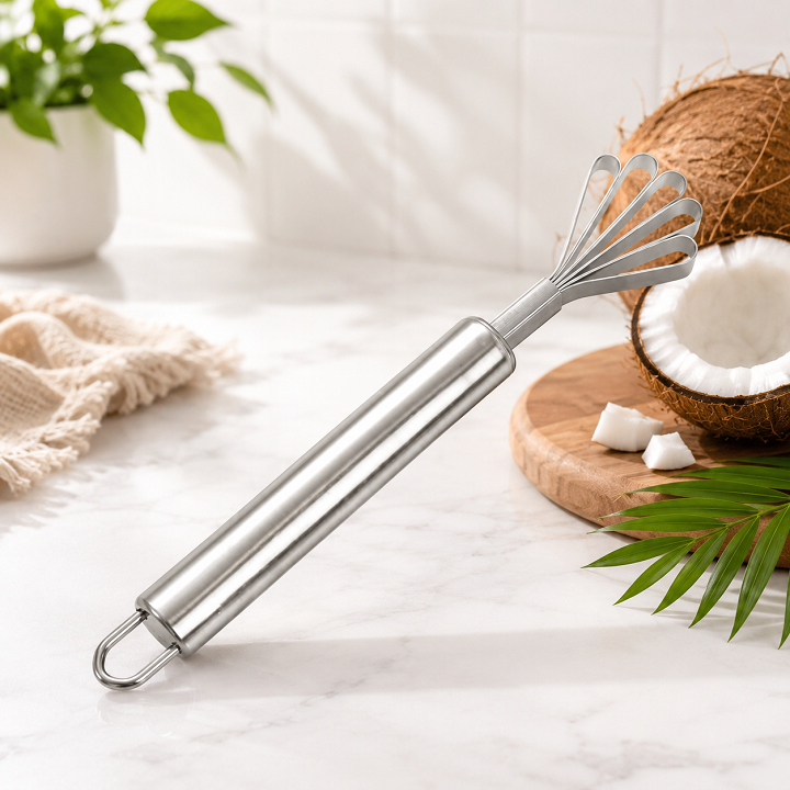 Dụng cụ nạo dừa, phô mai, rau củ tiện lợi cấu tạo bằng Inox 304