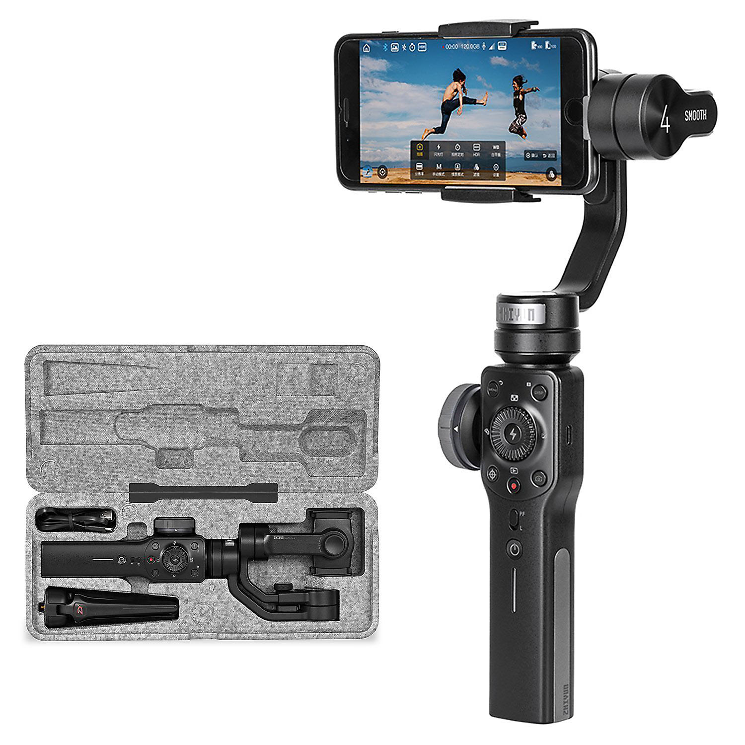 Стабилизатор для смартфона zhiyun smooth. Стабилизатор Zhiyun smooth 4. Стабилизатор Zhiyun smooth 4 Black (sma04). Zhiyun smooth 4 3-Axis Handheld Gimbal Stabilizer. Zhiyun smooth 3 Axis стабилизатор.