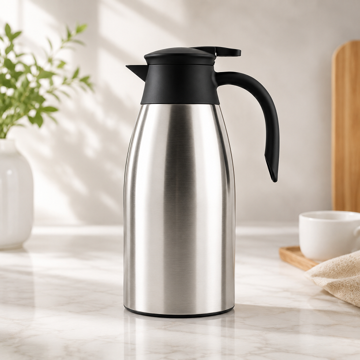 Ấm Giữ Nhiệt Cao Cấp, Bình Giữ Nhiệt Cỡ Lớn Dung Tích 2000ml, Ấm Pha Trà