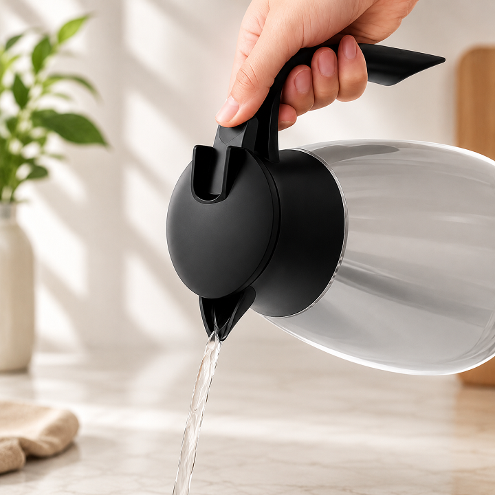 Ấm Giữ Nhiệt Cao Cấp, Bình Giữ Nhiệt Cỡ Lớn Dung Tích 2000ml, Ấm Pha Trà