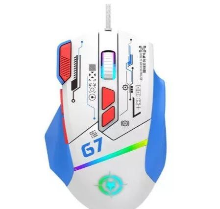 Chuột Gaming RGB Có Dây XUNFOX G7 -  Màu Trắng