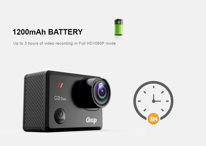 Camera hành trình Gitup G3 Duo Pro Packing