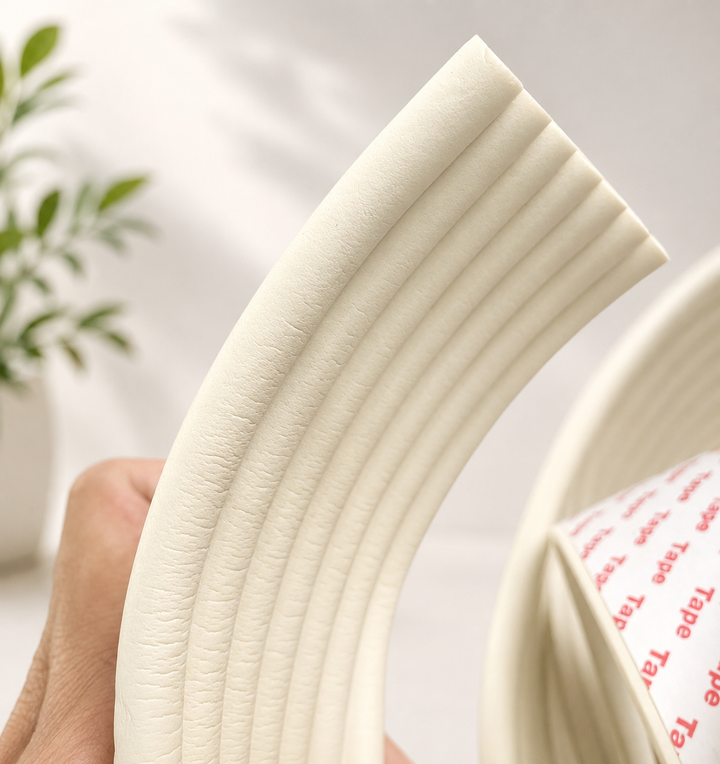 Cuộn mút xốp bọc cạnh góc bàn, giường 2m Fasola PS-382 bảo vệ an toàn cho trẻ nhỏ