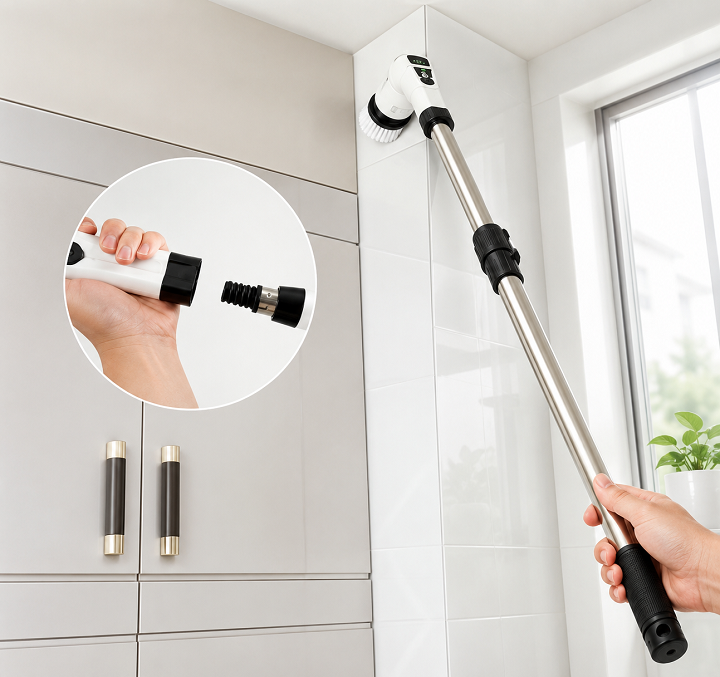 Bàn Chải Điện Vệ Sinh Đa Năng 9 IN 1 - Giải Pháp Làm Sạch Toàn Diện Cho Mọi Góc Nhà