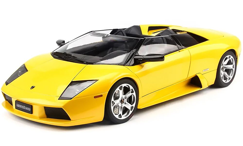 Mô hình Xe Lamborghini Murcielago Roadster Yellow 1:12 Chính Hãng