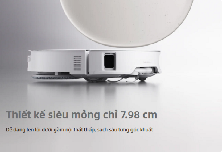 Robot hút bụi Roborock Qrevo Curv 2 Pro