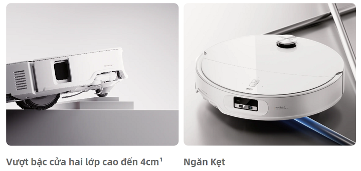 Robot hút bụi Roborock Qrevo Curv 2 Pro