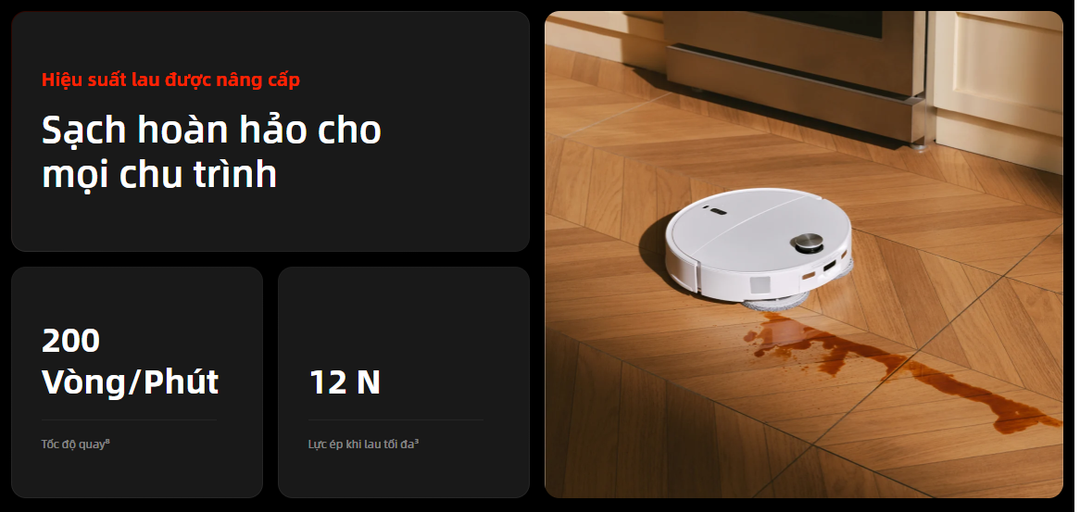 Robot hút bụi Roborock Qrevo Curv 2 Pro