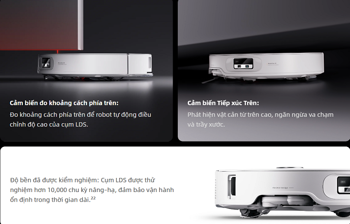 Robot hút bụi Roborock Qrevo Curv 2 Pro