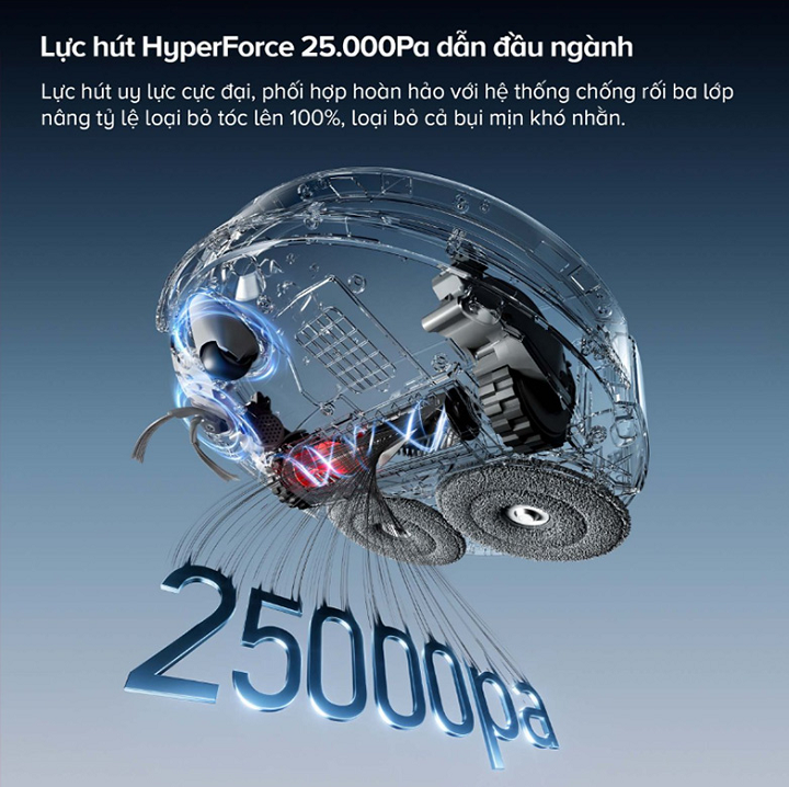 Robot hút bụi Roborock Qrevo Curv 2 Pro