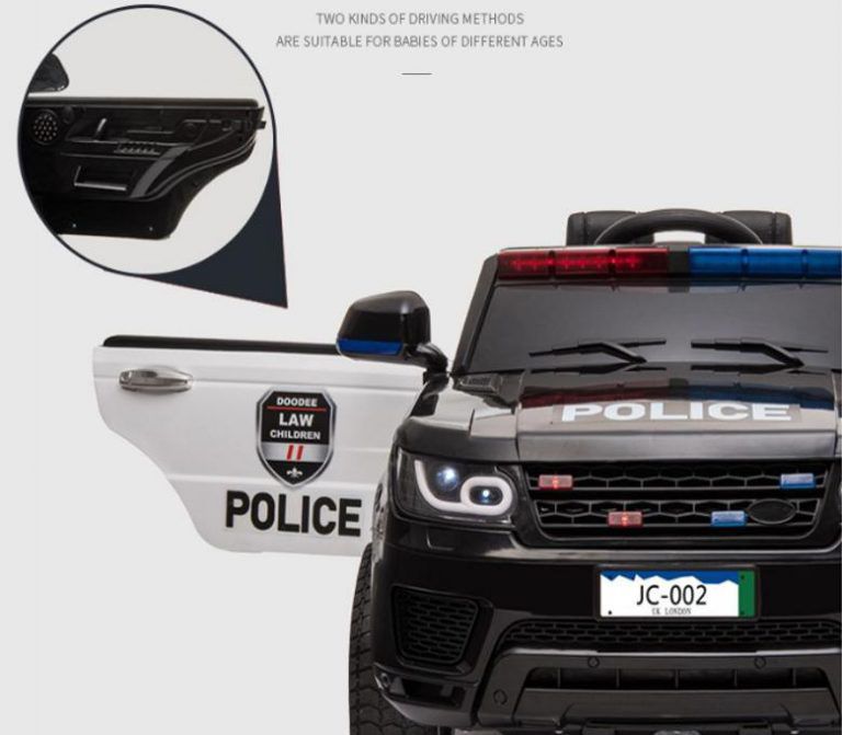 Xe ô tô điện trẻ em cảnh sát Mỹ US911