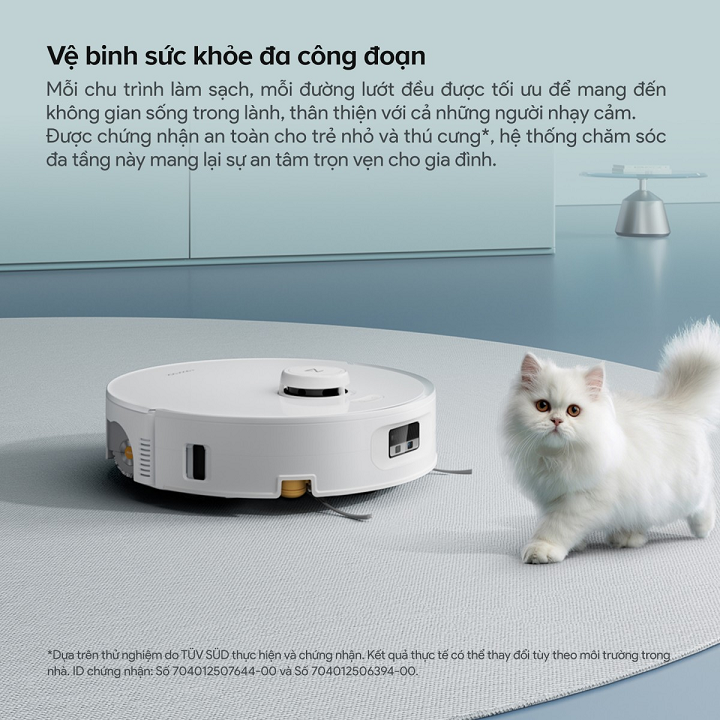 Robot hút bụi lau nhà Roborock Qrevo Curv 2 Flow