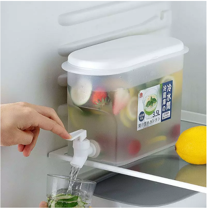 Bình đựng nước trái cây có vòi để tủ lạnh 3,5L (hàng VN)