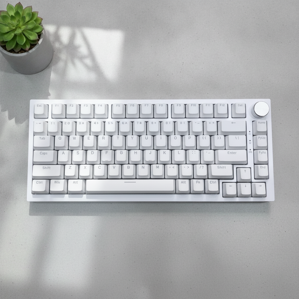 Bàn phím cơ AJAZZ AK820 - Trắng