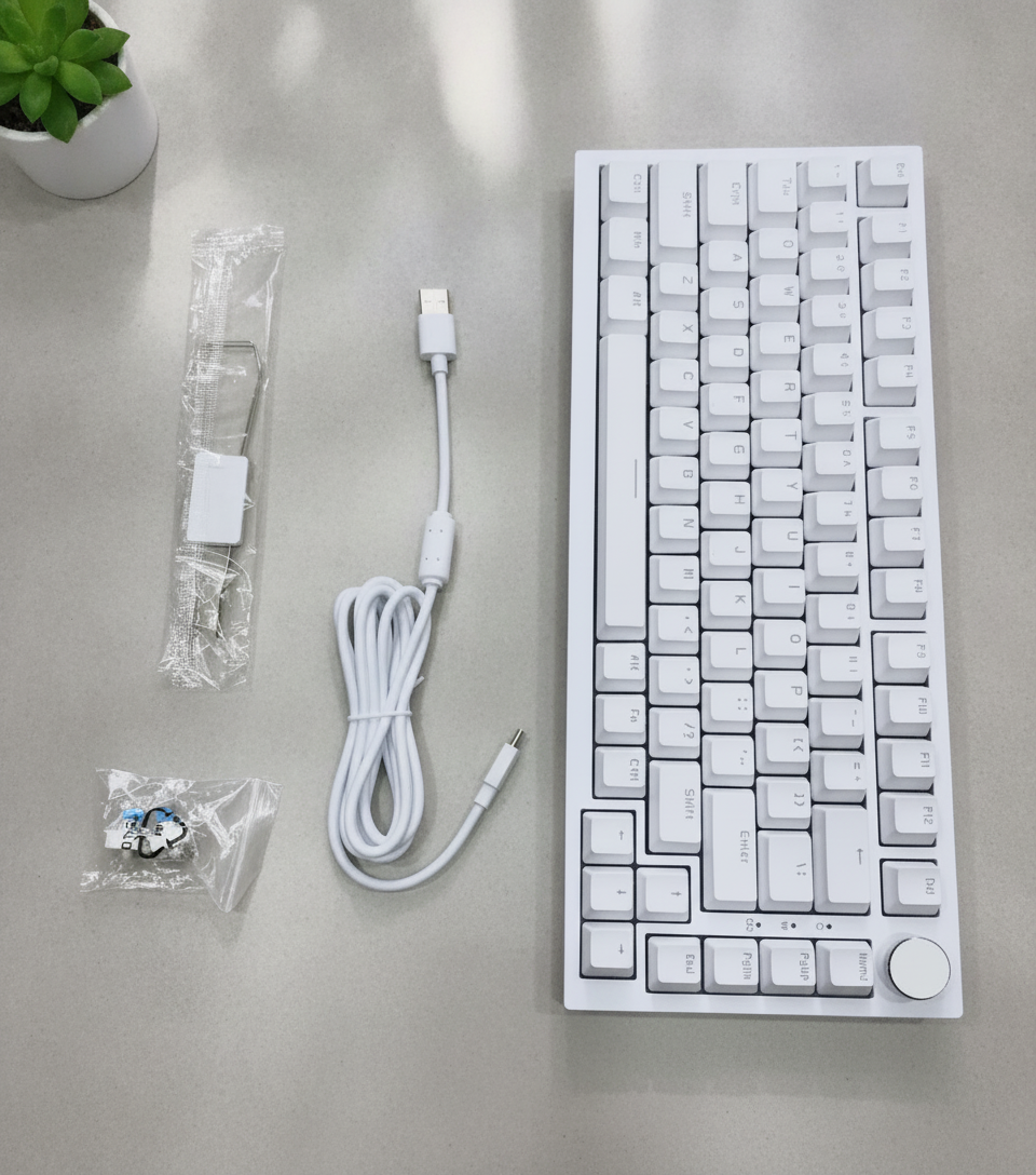 Bàn phím cơ AJAZZ AK820 - Trắng