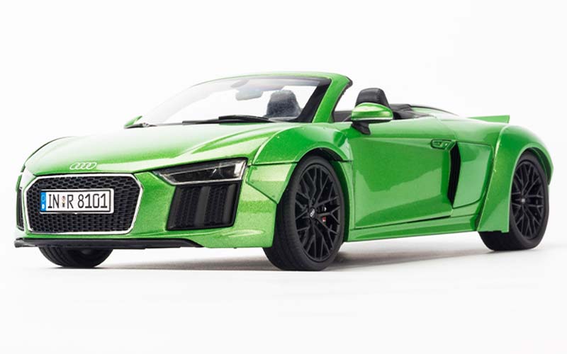 Mô hình Xe Audi R8 Spyder V10 Green 1:18 Chính Hãng Giá Rẻ
