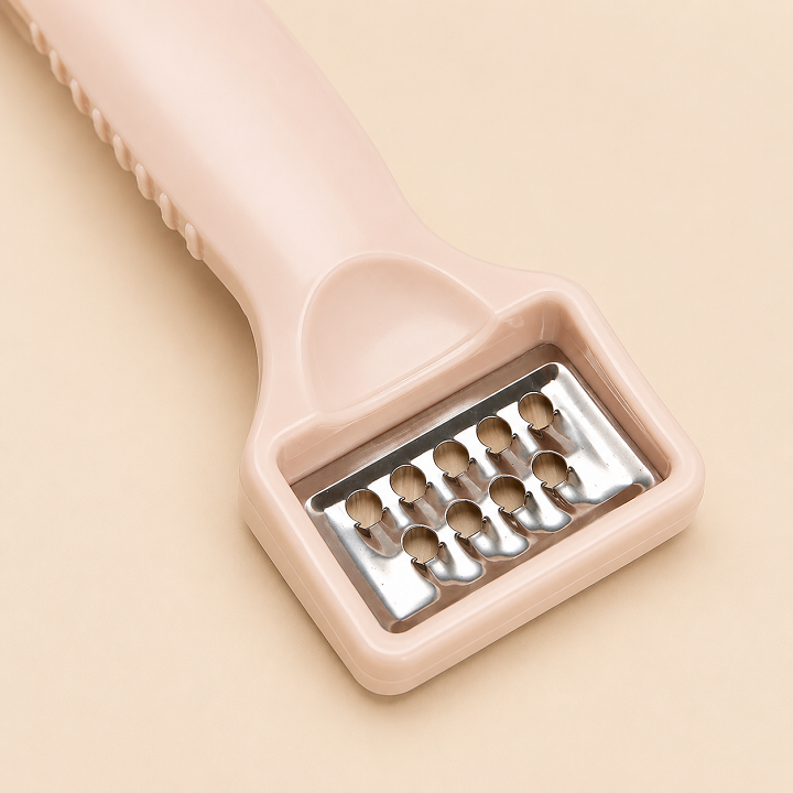 Dụng cụ nạo gọt rau củ 2 đầu, lưỡi inox sắc bén, chất liệu nhựa lúa mạch an toàn