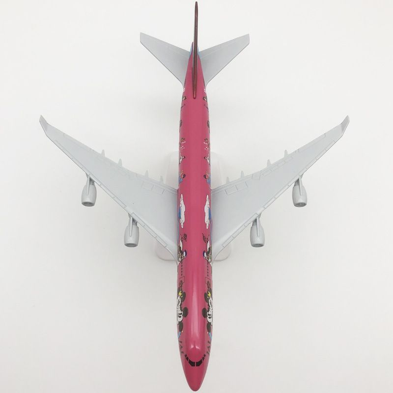 Mô hình Máy bay Japan Airline Phiên bản Disney Đặc Biệt Kỷ Niệm 50th Boeing B747 20cm