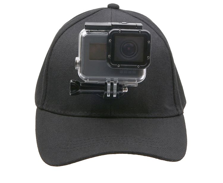 Nón lưỡi trai vải có đế gắn Camera GoPro, SJCAM