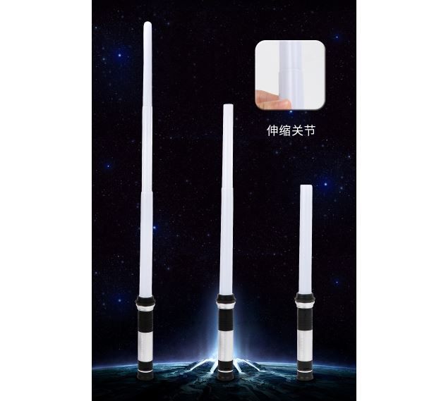 Gậy ống LED Star War Kéo Dài Thu Ngắn 83-43cm