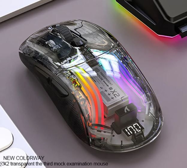 Chuột X2 Pro Transparent RGB