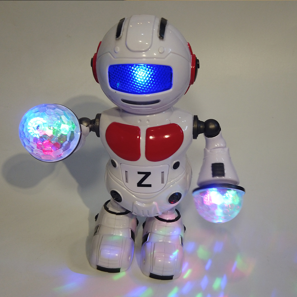 Đồ chơi robot nhảy có nhạc có đèn phát sáng