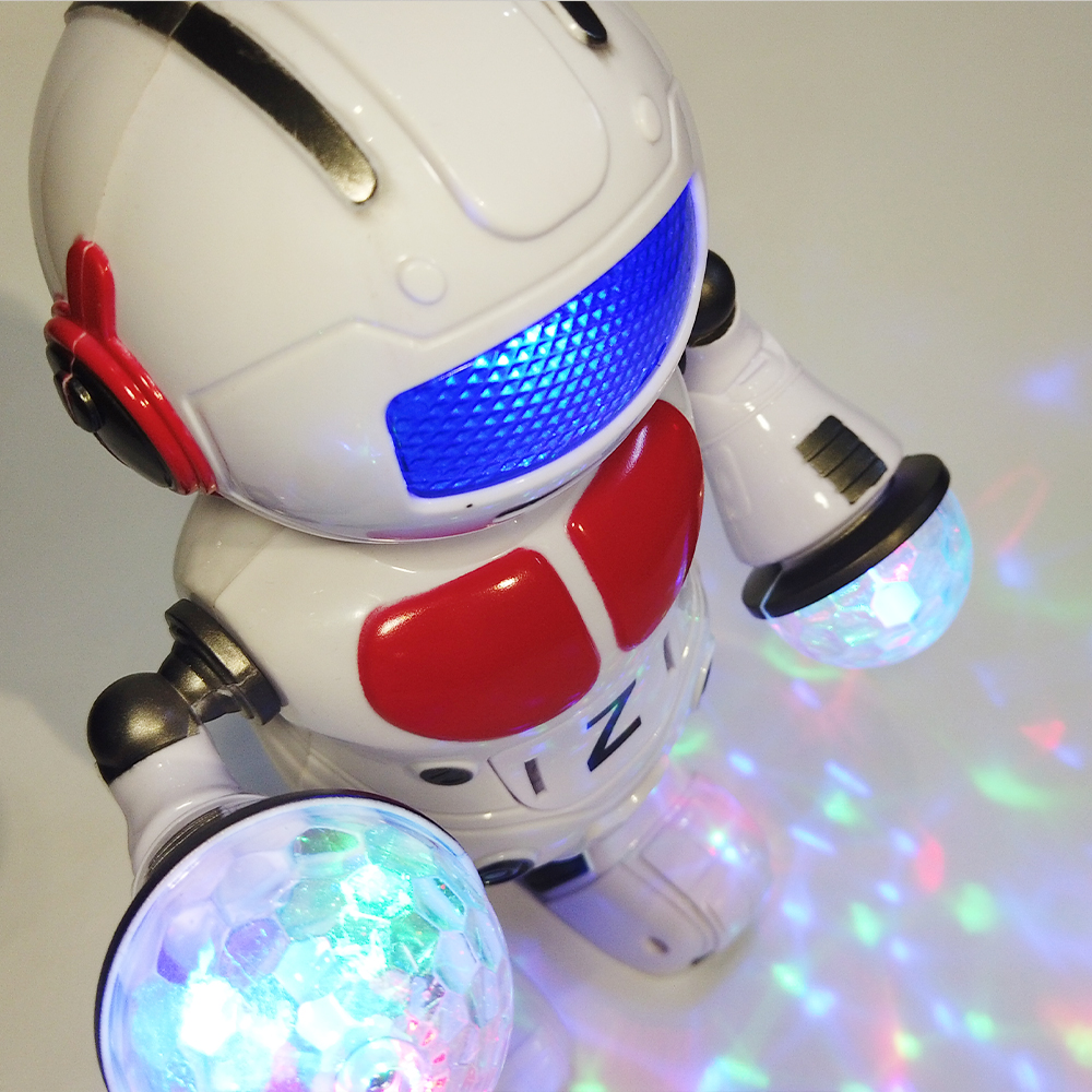 Đồ chơi robot nhảy có nhạc có đèn phát sáng