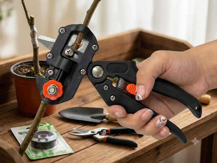 Kéo cắt ghép cành cây loại tốt đa chức năng
