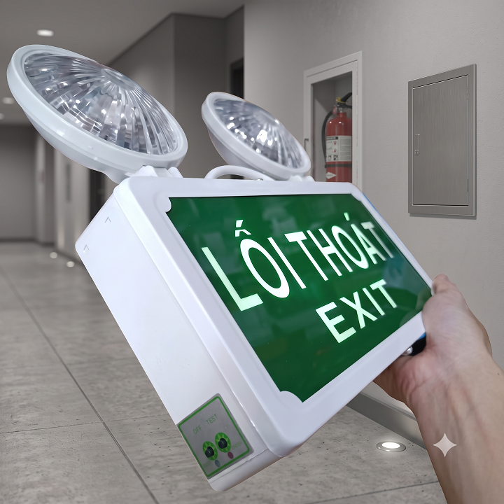 Đèn báo thoát hiểm an toàn