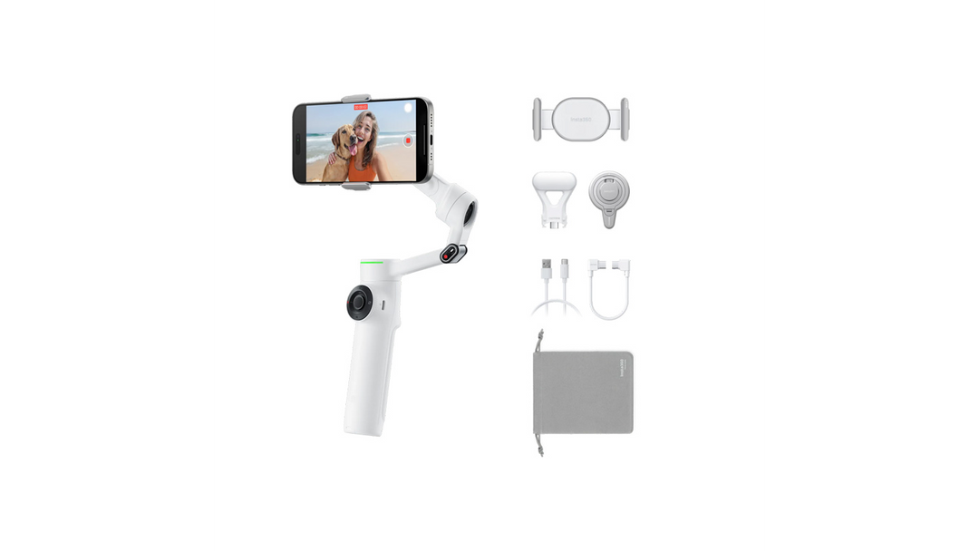 Gimbal chống rung cho điện thoại Insta360 Flow 2 Pro bản Creator Bundle