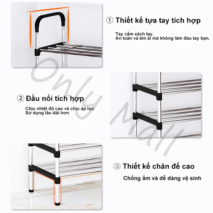 Kệ để giày dép 5 tầng